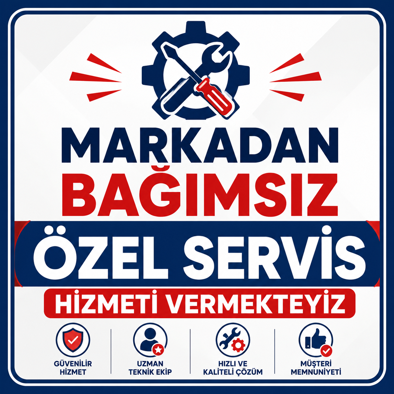 Tomarza Kale Teknik Servisi markadan bağımsız özel servis hizmeti